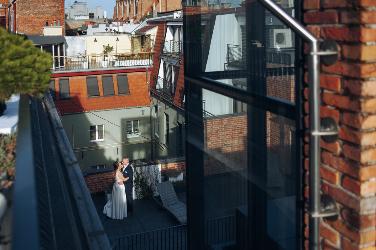 Hotel Nicolaus, zdjęcia na dachu, ślub cywilny na dachu, sala weselna, opinie, fotograf wesele, zdjęcia ślubne